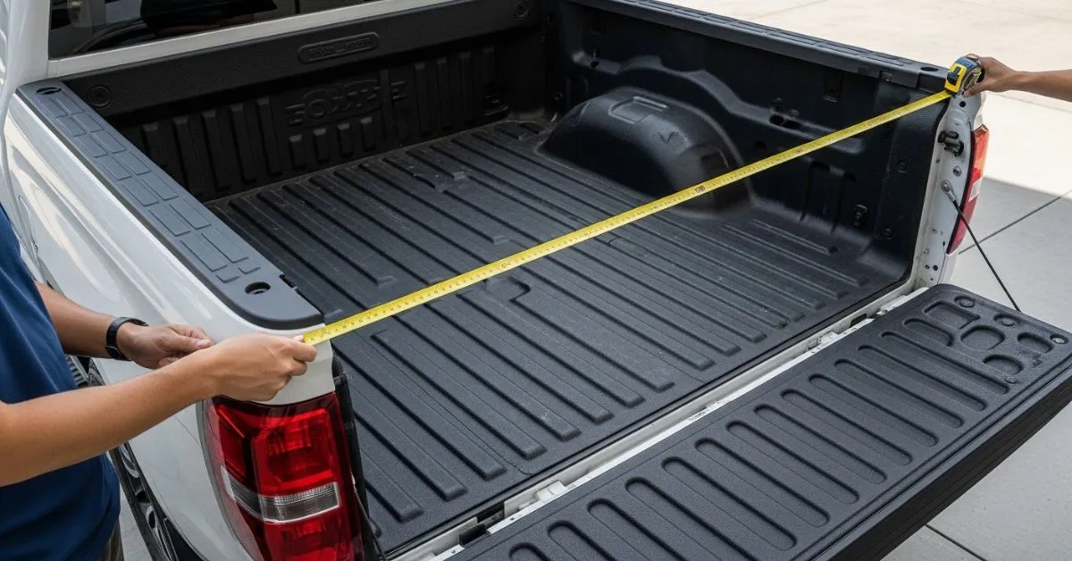 Measure a Truck Bed for a Tonneau Cover the Right Way - how to measure truck bed for cover