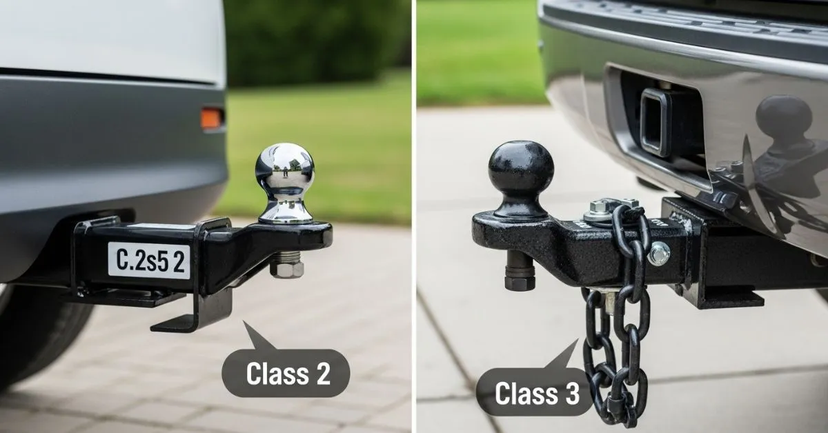 Class 2 vs Class 3 Hitch