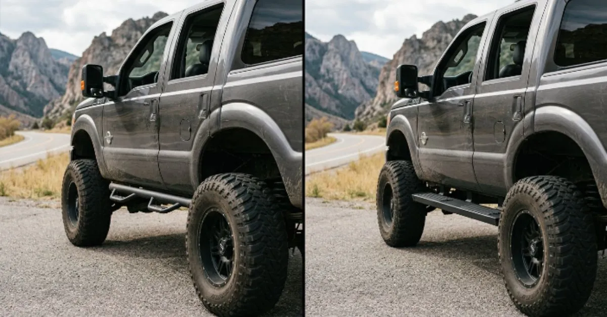 Nerf Bars vs Running Boards -