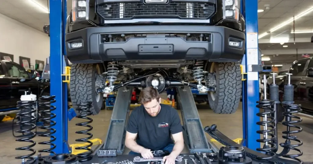 Perfect Levelling Kit with Professionals at Gresham 4 Wheel Drive