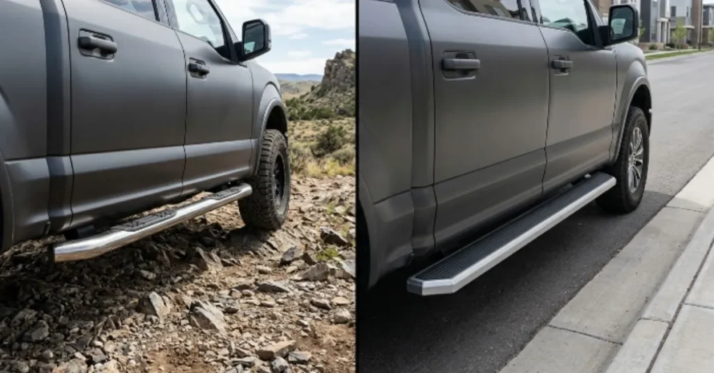 Nerf Bars vs Running Boards: Key Differences Explained